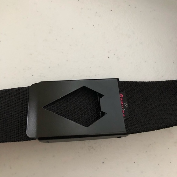 Volcom Adjustable Two-Sided Black Gray Belt - Picture 3 of 5